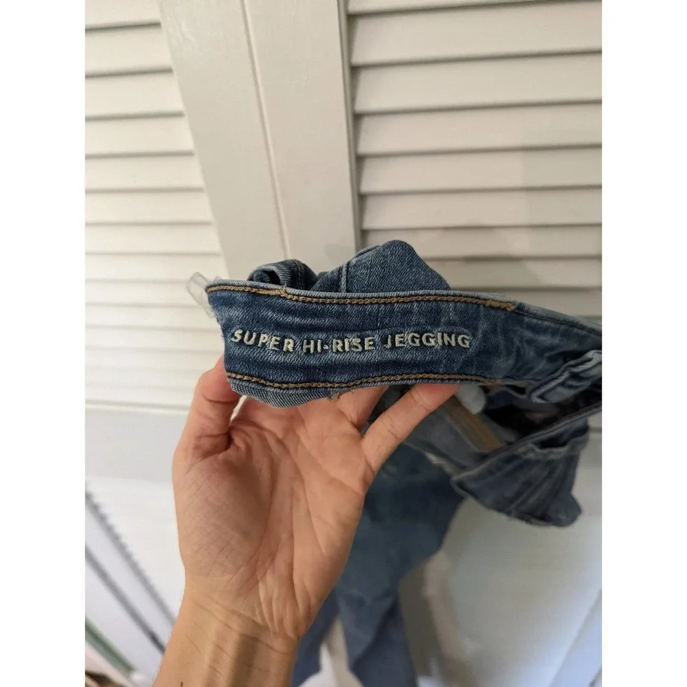 American eagle super high rise jegging jeans - Picture 4 of 4